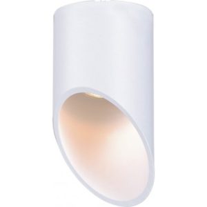 Geyer Επίτοιχο spot στρογγυλό R56 GU10 λευκό SPR56130W