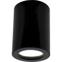 Geyer Επίτοιχο spot στρογγυλό R65 GU10 μαύρο IP54 SPR6588B
