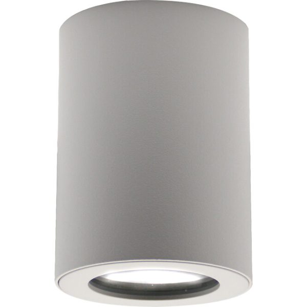 Geyer Επίτοιχο spot στρογγυλό R65 GU10 λευκό IP54 SPR6588W