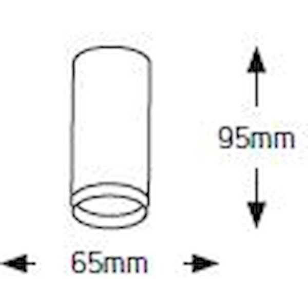 Geyer spot aluminium Black SPR6595B GU10 - Image 2