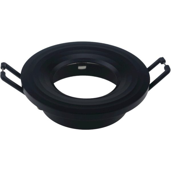 Geyer Στρογγυλό spot R65 GU10 μαύρο SPR65B