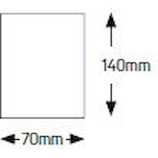 Geyer spot TRIO70 aluminium λευκό SPR70140W 14*7cm GU10 (δεν περιλαμβάνει το διακοσμητικό δαχτυλίδι) - Image 2