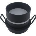 Geyer Spot στρογγυλό R75 UGR<16 GU10 μαύρο SPR75UB