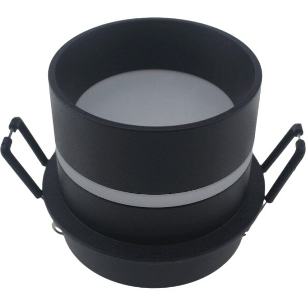 Geyer Spot στρογγυλό R75 UGR<16 GU10 μαύρο SPR75UB