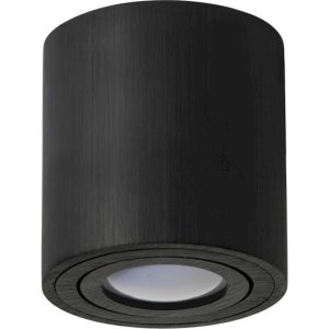 Geyer spot aluminium GU10 SPR8084B μαύρο 8,4*8cm