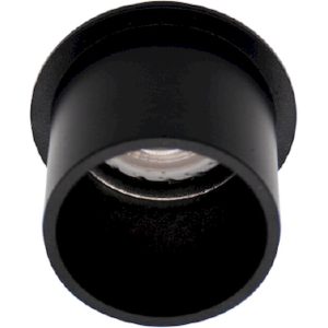 Geyer Στρογγυλό spot A65 UGR<16 GU10 μαύρο SPRA65B