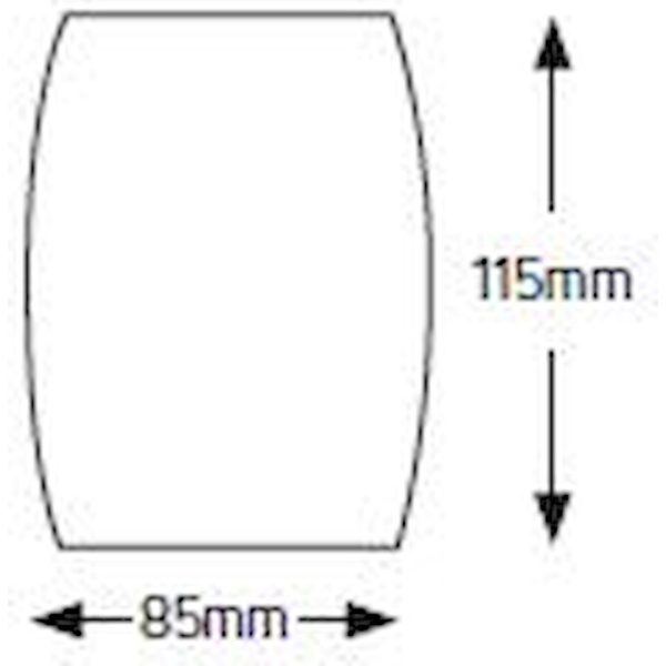 Geyer Επίτοιχο spot στρογγυλό RA85 GU10 λευκό SPRA85115W - Image 3