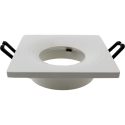 Geyer Τετράγωνο spot S65 GU10 λευκό SPS65W