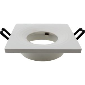 Geyer Τετράγωνο spot S65 GU10 λευκό SPS65W