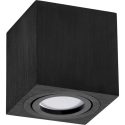 Geyer spot aluminium μαύρο GU10 SPS8084B 8.4*8cm