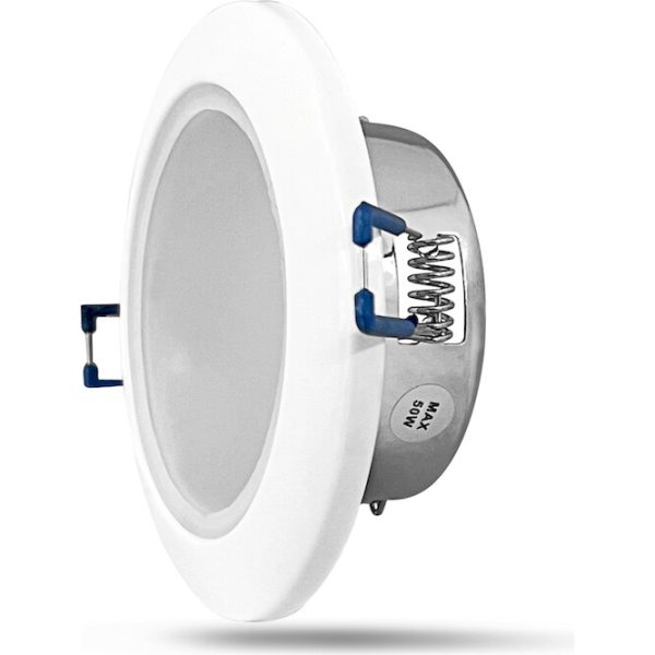 Geyer Στρογγυλό spot GU10 IP54 λευκό SPW75MW - Image 2