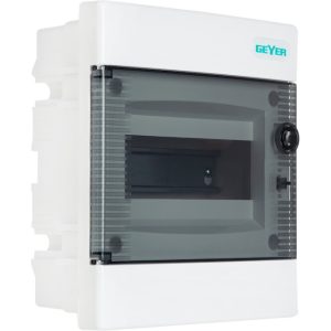 Πίνακας χωνευτός πλαστικός Άθως IP40 GEYER VP08-T