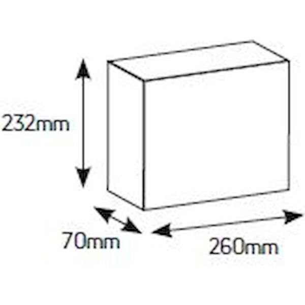 Πίνακας χωνευτός Geyer Άθως στεγανός IP 40 VP12-T - Image 3