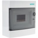 Geyer Πίνακας επίτοιxος Αίνος 1×8θ διάφανη πόρτα IP40 VS08-T
