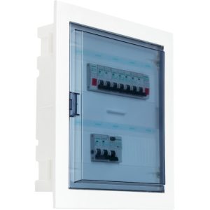 Πίνακας μονταρισμένος χωνευτός GEYER VU217ER IP30 Vario 2x12θ. μονοφασικός 5 γραμμών