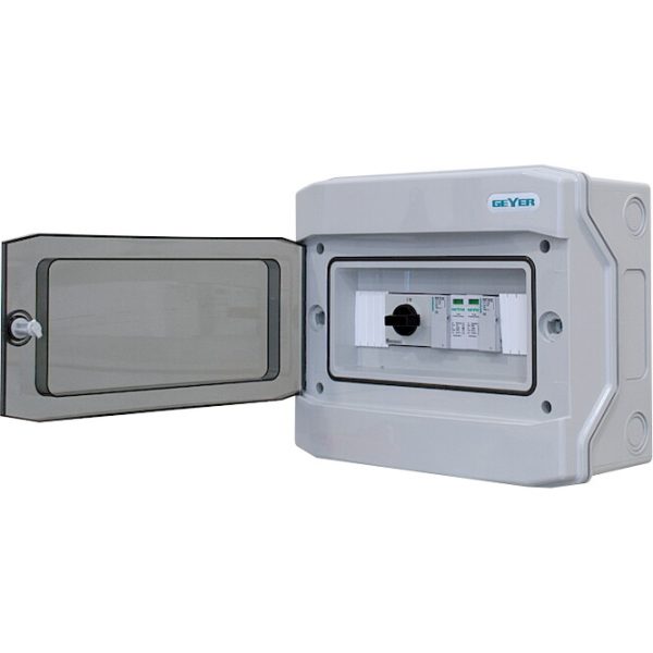 Geyer Πίνακας επίτοιχος IP65 με διακόπτη DC για 1 MPPT και 1 string VWDCCD100 - Image 3