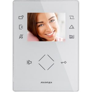 Farfrisa Μόνιτορ γυαλί λευκό ZH1262W