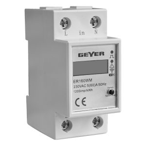 Geyer Μονοφασικός Μετρητής Ενέργειας 60Α Wi-Fi ER160WM