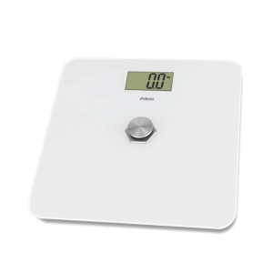 Ζυγαριά Σώματος Kinetic PRBS-40466 Primo 180Kg Υάλινη Λευκή