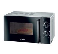 Φούρνος μικροκυμάτων PRMW-40247 Primo 20L 700W Yάλινη πρόσοψη Μαύρος-Silver