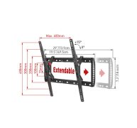 Βάση Τηλεόρασης Τοίχου BM410T Barkan 13″ – 90″ με Κλίση