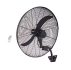 Ανεμιστήρας Τοίχου PRWF-80512 Primo 30” 75εκ. Βιομηχανικός 240W Με Τηλεχειριστήριο Μαύρος