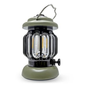 Επαναφορτιζόμενος LED Φακός φανάρι 3W 16SM LED + 3W FILLAMENT
