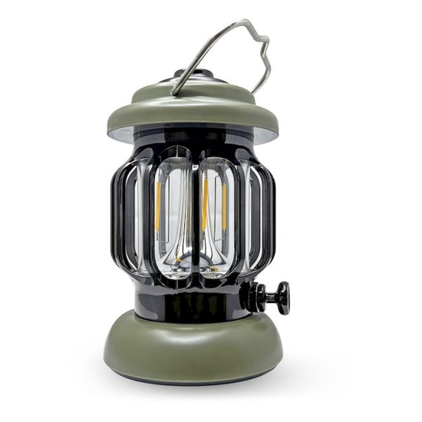 Επαναφορτιζόμενος LED Φακός φανάρι 3W 16SM LED + 3W FILLAMENT