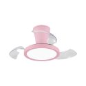 Ανεμιστήρας Οροφής PRCF-80684 Primo Kids Series DC 26” 65εκ. Με Τηλεχειριστήριο 1 Φως LED 3Φτερά Ροζ