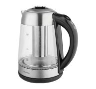 Βραστήρας PRCK-40497 Primo 1.7L 2200W Digital Γυάλινος Inox/Μαύρος