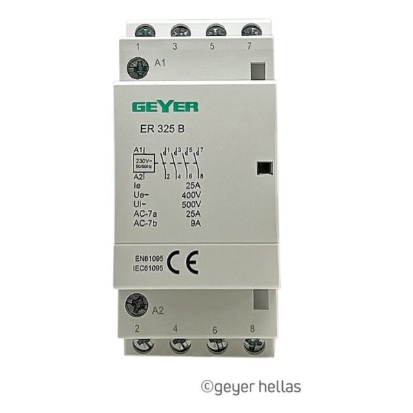 Ρελέ θερμ/τών 2.5θ 25Α 230V AC 4NO - Image 3