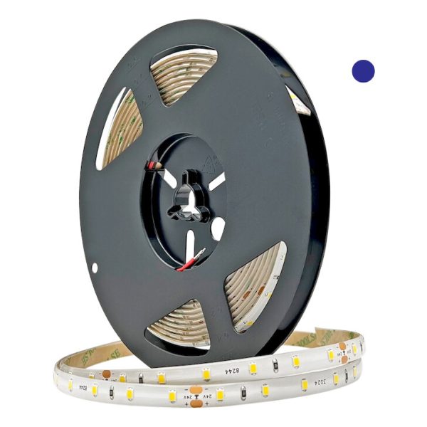 Ταινία LED Eco 7.2W 24V μπλε IP65 5Μ