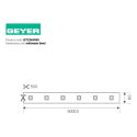 Ταινία LED Eco 7.2W 24V πράσινη IP65 5Μ