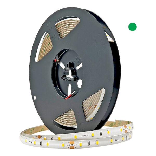 Ταινία LED Eco 7.2W 24V πράσινη IP65 5Μ - Image 2