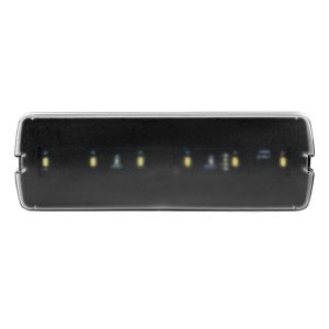 LED Φωτιστικό ασφαλείας 1W 6500K 100lm 239x80mm μαύρο
