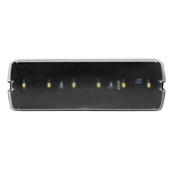 LED Φωτιστικό ασφαλείας 1W 6500K 100lm 239x80mm μαύρο