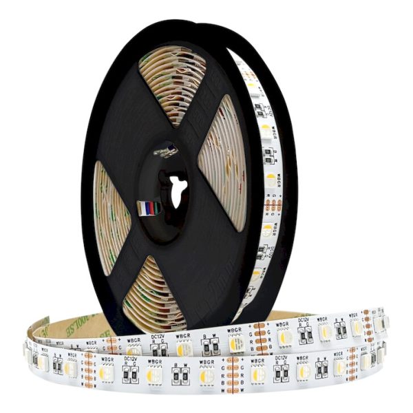 KIT Ταινίας LED 14,4W 12V RGBW IP20 2m + Αντάπτορας με διακόπτη + Χειριστήριο WiFi RF 24 Key - Image 3