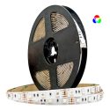 KIT Ταινίας LED 7W 12V RGB IP20 5m + Αντάπτορας με διακόπτη + Χειριστήριο IR 24Key