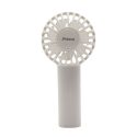 Ανεμιστήρας Mini Χειρός PRMF-80689 Primo 2.5” 6cm Λευκός με USB Επαναφορτιζόμενος