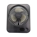 Ανεμιστήρας Mini PRMF-80693 Primo 5” 12.5cm Μαύρος Επαναφορτιζόμενος