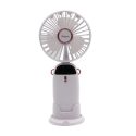 Ανεμιστήρας Mini PRMF-80695 Primo 3.5” 9cm Λευκός Επαναφορτιζόμενος