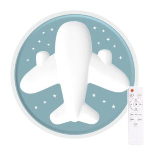 SPOTLIGHT ΠΛΑΦΟΝΙΕΡΑ ΟΡΟΦΗΣ LED ΠΑΙΔΙΚΟ ΑΕΡΟΠΛΑΝΟ CCT 2*24W 3000K | 4000K | 6000K