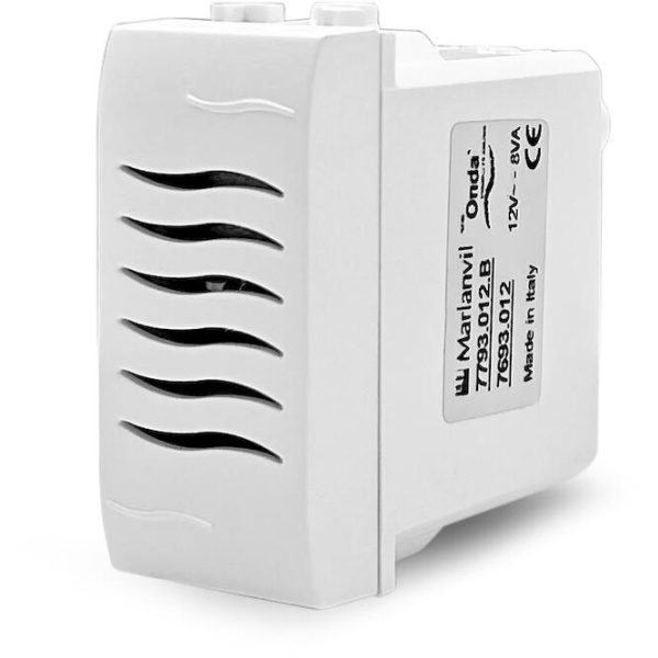 Μηχανισμός κουδούνι 12V-8VA λευκός