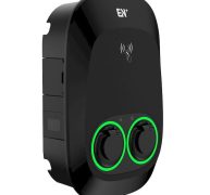 22kW Saro Series, Black, Type 2 Socket, Wi-Fi (2.4GHz) + Ethernet + 4G + Βluetooth + RFID + APP, OCPP 1.6 Json