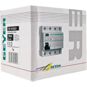 Ρελέ διαφυγής 4P 100A 30mA A