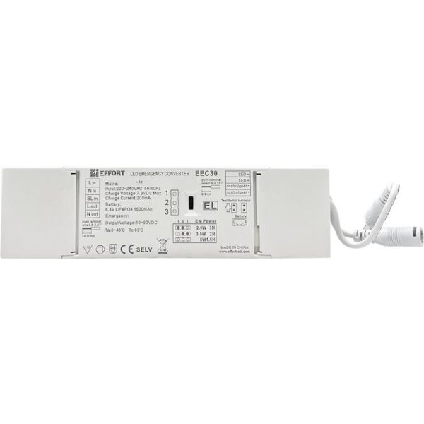 LED emergency driver for panel 40W - Image 2