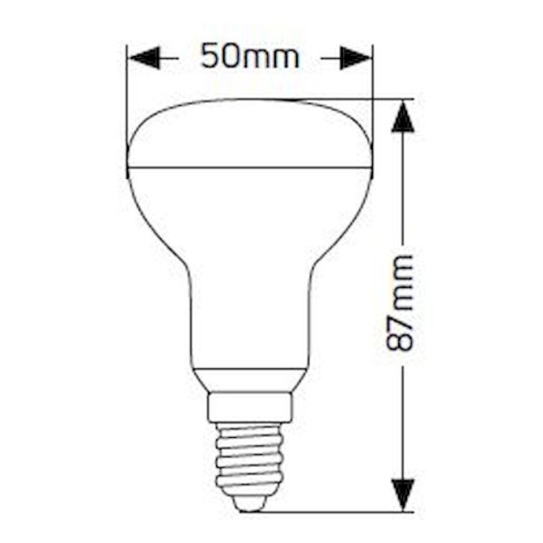 Λάμπα LED R50 5W E14 3000K 400lm - Image 2