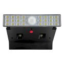 LED Ηλιακό Φωτιστικό Τοίχου Flexi 8W 6500Κ 1200lm IP65 μαύρος