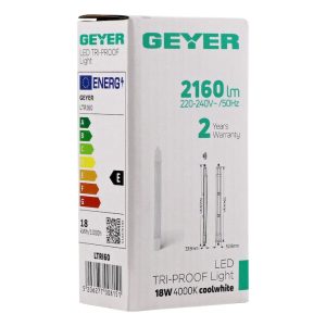 Φωτιστικό LED TRI-PROOF 0.60m 18W 4000K 2160lm IP65