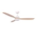 Ανεμιστήρας Οροφής PRCF-80667 PRIMO 52” 132εκ. DC Με Τηλεχειριστήριο 1 Φως LED Λευκός με 3 ξύλινα φτερά